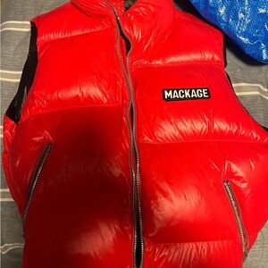 Mackage Red Puffer Vest